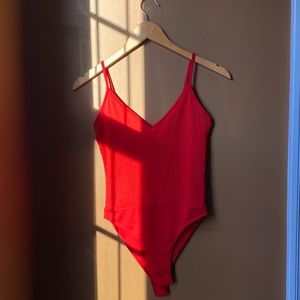 Red Bodysuit